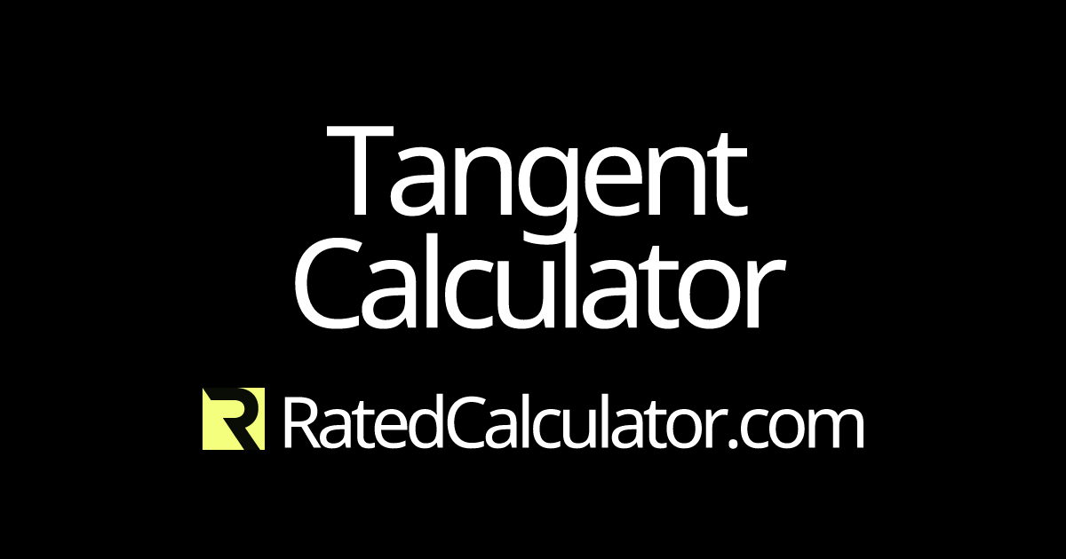 Tangent Calculator | Calculate tan(x)